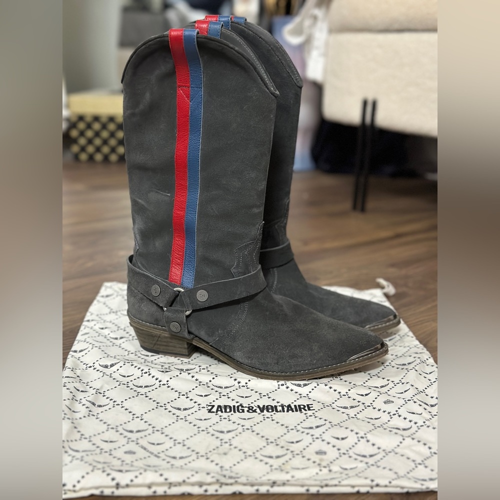 Zadig Voltaire cowboy boots - Picture 9 of 16